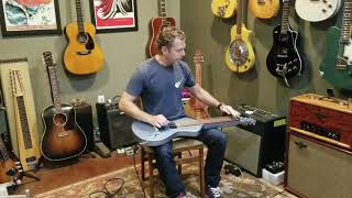 2019 Asher EHJr Demo clean  Electro Hawaiian Junior Lap Steel Guitar  new and improved [upl. by Turpin497]