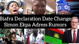 Igbøs Biafrans Shøck❗Biafra Declaration Date Chânge Simon Ekpa Address Rumor See What He Said [upl. by Pembrook]