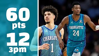 LaMelo Ball 31 PTS amp Brandon Miller 29 PTS SHINE In BUZZ CITY 👀 November 8 2024 [upl. by Marvel]