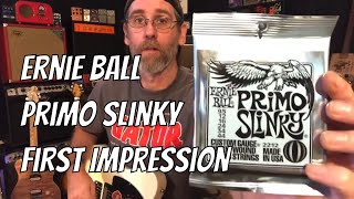 Ernie Ball Primo Slinky First Impression [upl. by Anaimad]