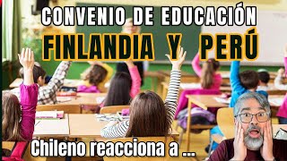 FINLANDIA y PERÚ convenio por la Educación pedagogia escuelas profesor education finland [upl. by Formica]