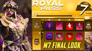 M7 royal Pass Final Look  Pubg Mobile [upl. by Leoj]