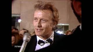 Rutger Hauer at the 1992 Golden Globe awards January 18th 1992 [upl. by Suivart63]