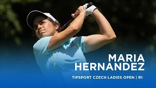 Maria Hernandezs form continues with a 67 5 opening round  Tipsport Czech Ladies Open [upl. by Wildon]