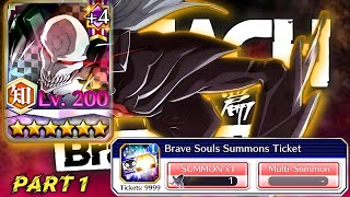 10000 Ticket Summons for 55 White  Bleach Brave Souls [upl. by Keven75]