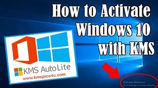 How to Activate Windows 10 with KMS [upl. by Eillod862]