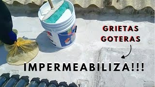 Cómo IMPERMEABILIZAR con MEMBRANA  tutorial [upl. by Adanar]