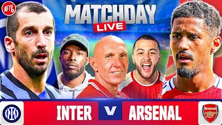 Match Day Live  Inter Milan 10 Arsenal [upl. by Feldman134]