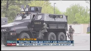 Aims Community College target of swatting prank [upl. by Decamp]