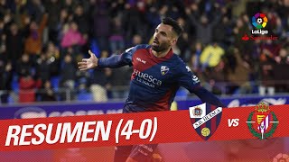 Resumen de SD Huesca vs Real Valladolid 40 [upl. by Fabiano]