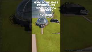 How to release PTEROSAURS from NORMAL HATCHERY  Jurassic World Evolution 2 NO MODS jwe2 [upl. by Acinoreb]