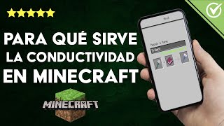 ¿Para qué sirve la conductividad en MINECRAFT y cómo usarla  Tutorial completo [upl. by Crispa611]