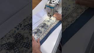 Como não se apaixonar por uma peça dessa 💙 Tecido Renata Branco costurando sewing [upl. by Shem]