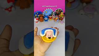 How to make clay cute piggy 🐷 claycrafts clayart youtubeshorts [upl. by Etteval929]