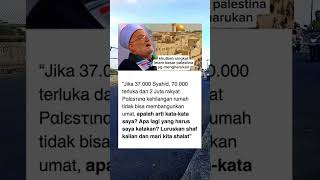 Khutbah singkat imam besar palestina bikin nyesekfypmotivation [upl. by Ainel83]