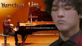 그 vs 그  Yunchan Lim Liszt 12 Transcendental Etudes No 7 quotEroicaquot [upl. by Anyr]