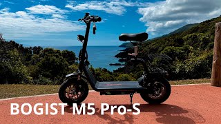 BOGIST M5 ProS Electric Scooter  Review  São Miguel Açores Vlog  Jason Santos [upl. by Arnulfo]