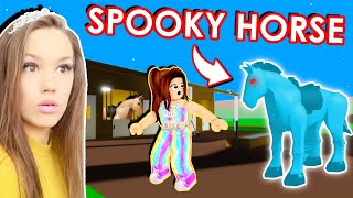 The CREEPY TIKTOK Horse Came And Took Her Away in BROOKHAVEN with IAMSANNA Roblox Roleplay [upl. by Savihc257]