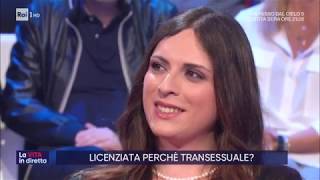 quotLicenziata perché transessualequot  La vita in diretta 17102019 [upl. by Balcer]