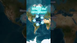 🌪️ Hurricanes Tornadoes Typhoons Cyclones amp Monsoons 🌧️ What’s the Difference [upl. by Sylera]