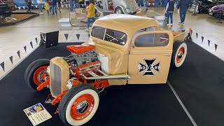 Dallas Autorama Hot Rod Show amp The Great Panel Jam Pinstriping 2024 [upl. by Worra10]