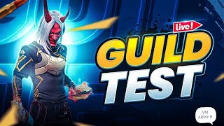 🔴VM ARMY ff is live GUILD TEST [upl. by Onirefez340]