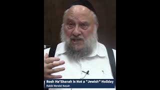 Rosh HaShanah is Not a quotJewishquot Holiday [upl. by Nauht]