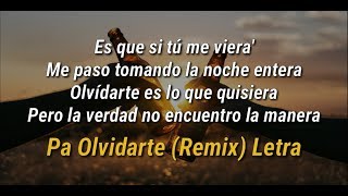 Pa Olvidarte Remix Letra ChocQuibTown Zion amp Lennox Farruko ft Manuel Turizo [upl. by Inoliel]