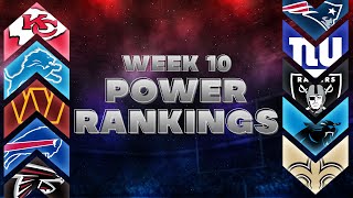 NFL Week 10 Power Rankings [upl. by Trent]