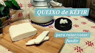 QUESO TIERNO DE KÉFIR 🧀 Queso de cortarraiar  NUSKA [upl. by Rutan]