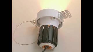 COB Trimless LED Recessed Downlight [upl. by Wailoo]