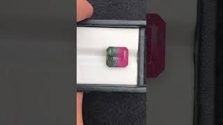 BiColour Tourmaline available Dm for more details gemslover gemstone [upl. by Ygiaf]