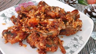 Fried frog sauce and garlic recipe  Best recipe [upl. by Manning221]