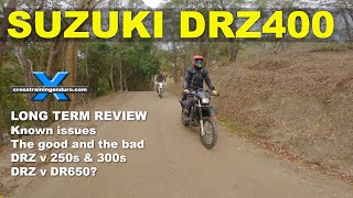 Suzuki DRZ400 long term review whats hot and what sucks︱Cross Training Adventure [upl. by Anovad594]