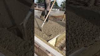 Betonieren construction shortvideo viral work [upl. by Ainitsirhc]