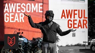 Awful amp Awesome Motorcycle Gear  How to Spot the Difference [upl. by Llenra112]