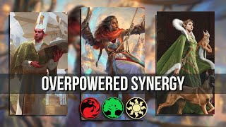 These token combinations are INSANE  Mythic rank standard MTG Arena Wilds of Eldraine [upl. by Ednew]