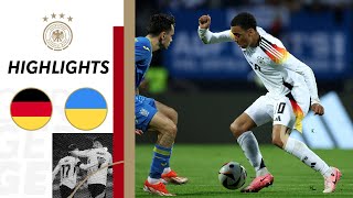 Only Goals Were Missing  Germany vs Ukraine  Highlights  Friendly [upl. by Geffner]