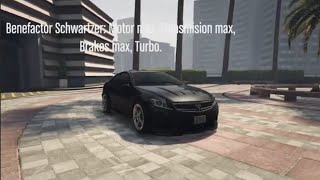 POV Benefactor Schwartzer  GTA ONLINE [upl. by Ehtyaf]