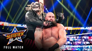 FULL MATCH — Strowman vs Wyatt — Universal Title Falls Count Anywhere Match SummerSlam 2020 [upl. by Tennes]