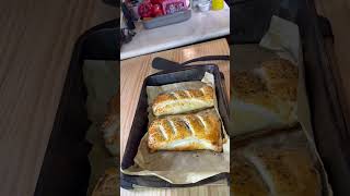 Salmon Wellington in pastry puff sheet jesussaves editing tiktok 420chefjlynn plants butter [upl. by Tobie]