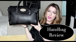 Designer Handbag Mulberry Bayswater Review amp TryOn [upl. by Abita]