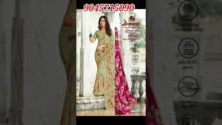 Laxmipati Saree  Neelam Catlogue  Georgette Fabric  Rs1099  Flower Prints Saree  BuyNow [upl. by Asamot887]