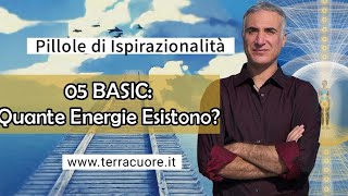 Pillole di Ispirazionalità BASIC  5  Quanti tipi di quotenergiequot esistono [upl. by Aplihs472]