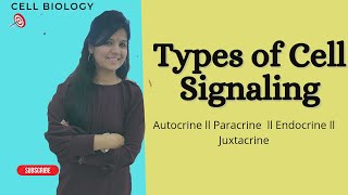 Types of cell Signaling I Autocrine I Paracrine I Endocrine I Juxtacrine cellsignaling [upl. by Hamirak]