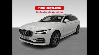 Volvo V90 T8 AWD Business Inscription autSuomiauto ACC BLISS Kess [upl. by Aliab]