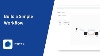 How to Build a Simple Workflow in Liferay DXP 74 [upl. by Esnahc]