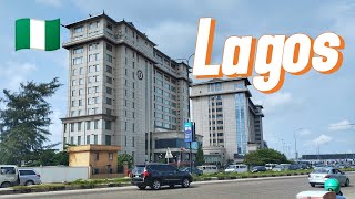 Lagos Wealthiest Neighborhood During Evening Rush Hour  Lekki to Oriental Hotel [upl. by Romeo]