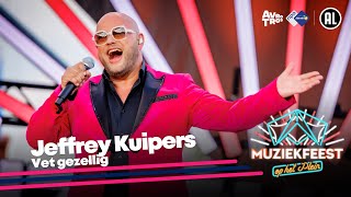 Jeffrey Kuipers  Vet gezellig LIVE • Muziekfeest op het Plein 2024  Sterren NL [upl. by Olatha]