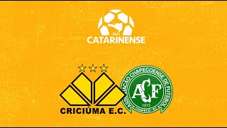 CRICIÚMA X CHAPECOENSE  JORNADA ESPORTIVA  CAMPEONATO CATARINENSE  02032024 [upl. by Harts]